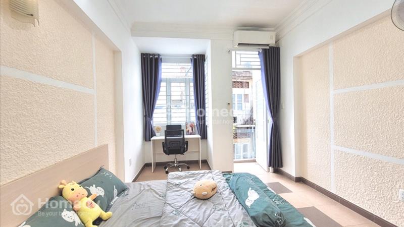 Cho thuê phòng 35m2, ban công full nội thất Tân Định Q1 - Ảnh 1