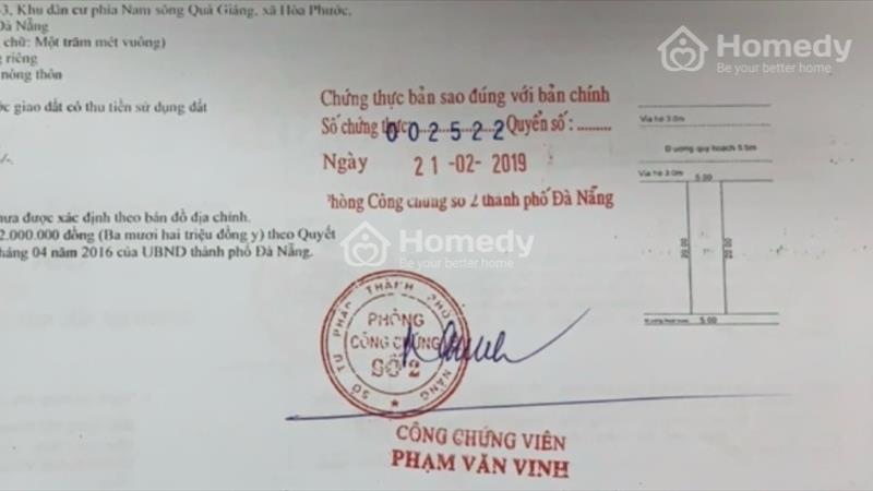 Cần bán đất đường 5.5m TĐC bến xe Đức Long - Hoà Phước - đường Nguyễn Án - Diện tích: 100m² - Ảnh 1