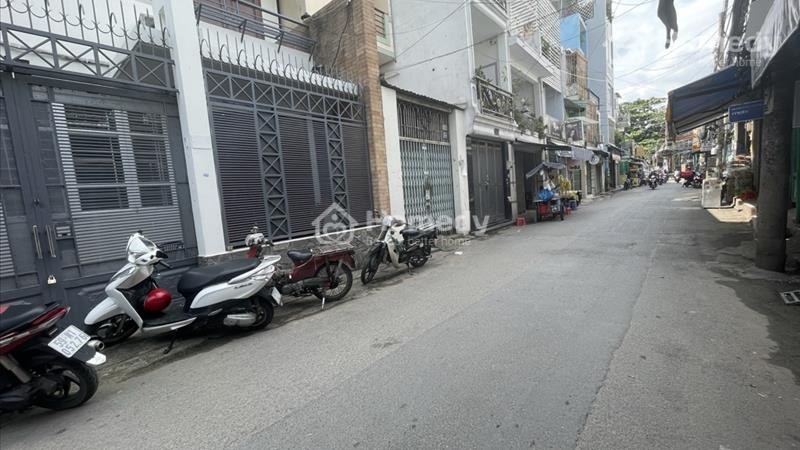 Mặt tiền Bình Thạnh, 4 Tầng Chợ Bà Chiểu KD Đa ngành nghề 60m2 Ngang 6m - Ảnh 1