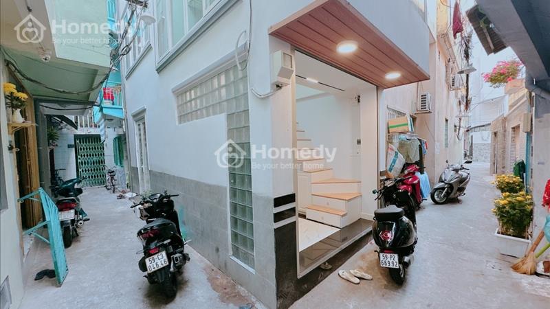  Bán Nhà mới Góc 2MT 3 Tầng HXM Điện Biên Phủ Chỉ 3.95 Tỷ - Ảnh 1