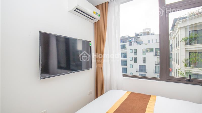 Tòa nhà Sumitomo cho thuê căn hộ dịch vụ 2 ngủ -80m2 có ban công 2 mặt thoáng tại Phố Linh Lang. - Ảnh 11