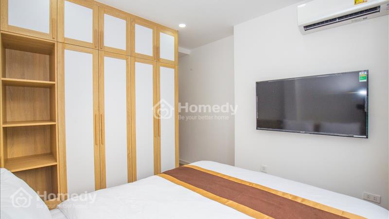 Tòa nhà Sumitomo cho thuê căn hộ dịch vụ 2 ngủ -80m2 có ban công 2 mặt thoáng tại Phố Linh Lang. - Ảnh 12