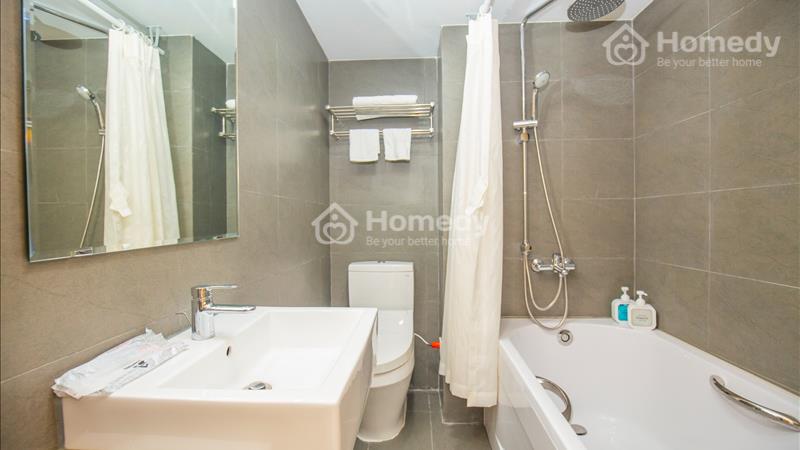 Tòa nhà Sumitomo cho thuê căn hộ dịch vụ 2 ngủ -80m2 có ban công 2 mặt thoáng tại Phố Linh Lang. - Ảnh 13