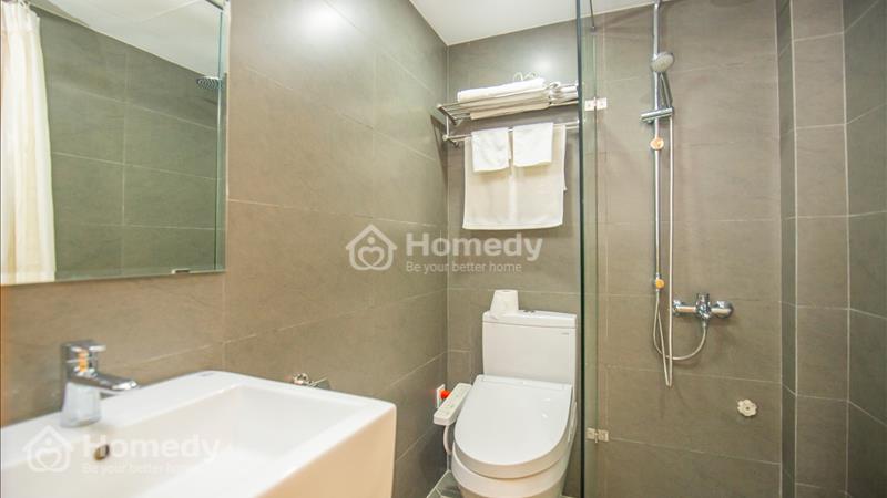 Tòa nhà Sumitomo cho thuê căn hộ dịch vụ 2 ngủ -80m2 có ban công 2 mặt thoáng tại Phố Linh Lang. - Ảnh 22