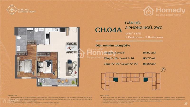 Bán Vũng Tàu - Bà Rịa Vũng Tàu giá 3.64 Tỷ . ( Vung Tau Centre Point ) - Ảnh 9