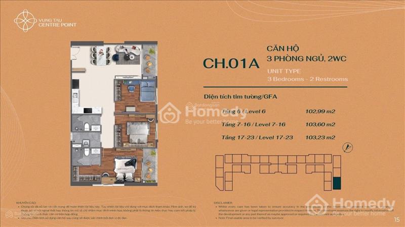 Bán Vũng Tàu - Bà Rịa Vũng Tàu giá 3.64 Tỷ . ( Vung Tau Centre Point ) - Ảnh 14
