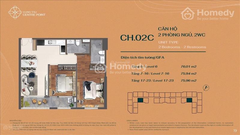 Bán Vũng Tàu - Bà Rịa Vũng Tàu giá 3.64 Tỷ . ( Vung Tau Centre Point ) - Ảnh 15