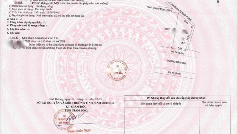 Cần bán nhanh nền đất 150 m2 tại Đường ĐT 742 - Vĩnh Tân - Tân Uyên - Bình Dương, giá 2.2 tỷ - Ảnh 3