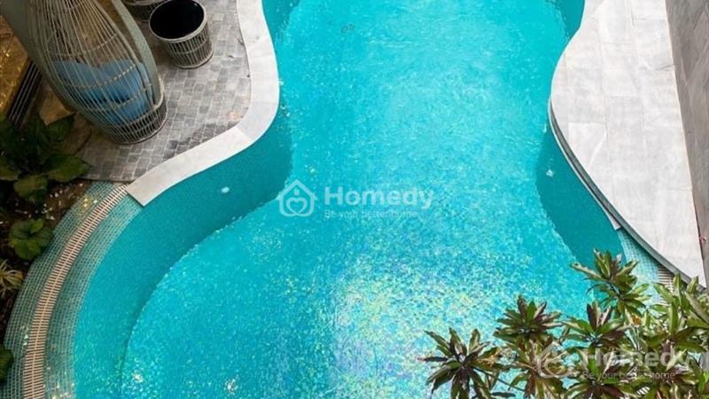 Bán Biệt thự hồ bơi cao cấp 3 tầng mới đẹp MT đường Đoàn Khuê - 272m2 - 7PN - KĐT Nam Việt Á - Ảnh 1