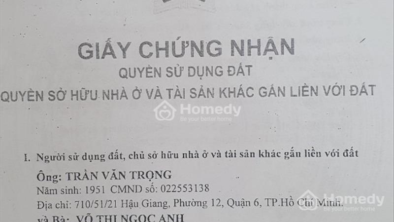 Bán nhà Hậu Giang, Quận 6, Hồ Chí Minh, Giá 6.8 tỷ có thương lương - Ảnh 18
