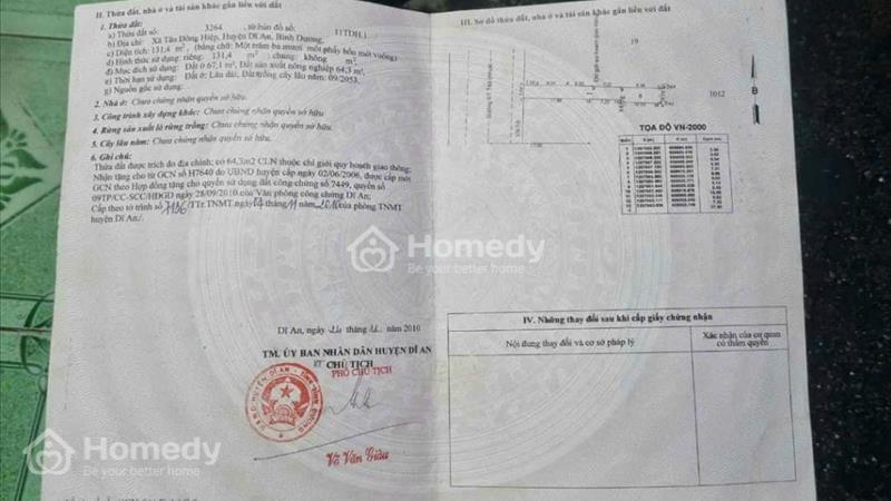 Bán đất mặt tiền ĐT 743 Dĩ An giá rẻ. - Ảnh 1