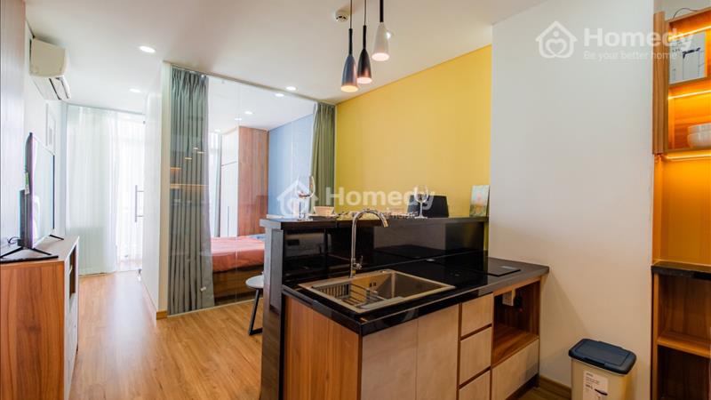 Cho thuê căn hộ 1pn_Q3_Sát Q1_Ngay chợ tân Địn__Full nội thất_Gần công viên Lê Văn Tám_Nhà Thờ TĐ - Ảnh 2