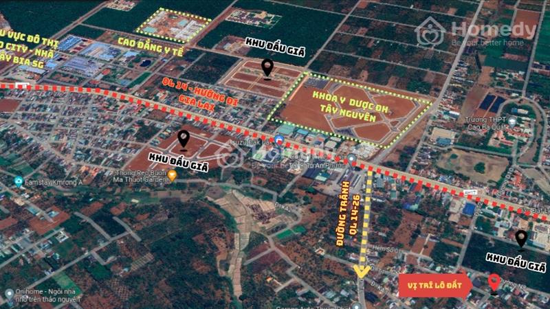 Đất thổ cư Krông A, chợ Ea Tu, QL14 - 26, TP. Buôn Ma Thuột 5x20 nở hậu, thổ cư 75m2 giá 1.15 Tỷ - Ảnh 2