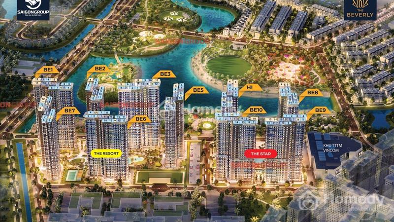 Bán căn hộ cao cấp pk beverly trực diện công viên 36ha và vinwonder đẹp nhất toàn khu - Ảnh 2