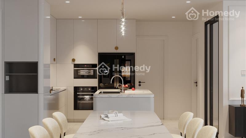 Bán căn 160m2 tầng cao 4 phòng ngủ full nội thất cao cấp chủ mới hoàn thiện BRG Lê Văn Lương - Ảnh 4