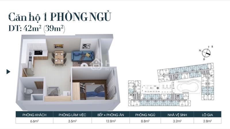 Căn hộ 2PN đang bàn giao, đối diện trường học, gần Aeon, +30 tiện ích, TT 140tr nhận nhà, vay 80% - Ảnh 8