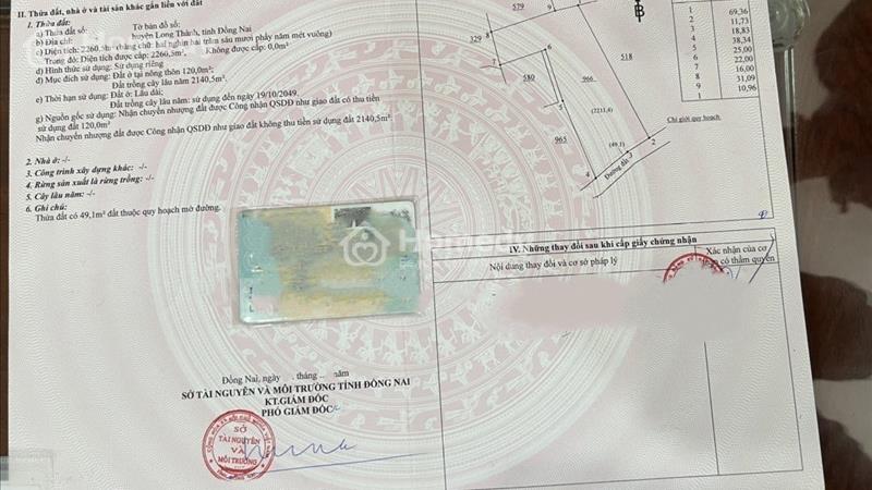 Hạ giá lô đất Long Phước - Đảm bảo giá rẻ nhất thị trường chỉ 3,0tr/m2 - Ảnh 7