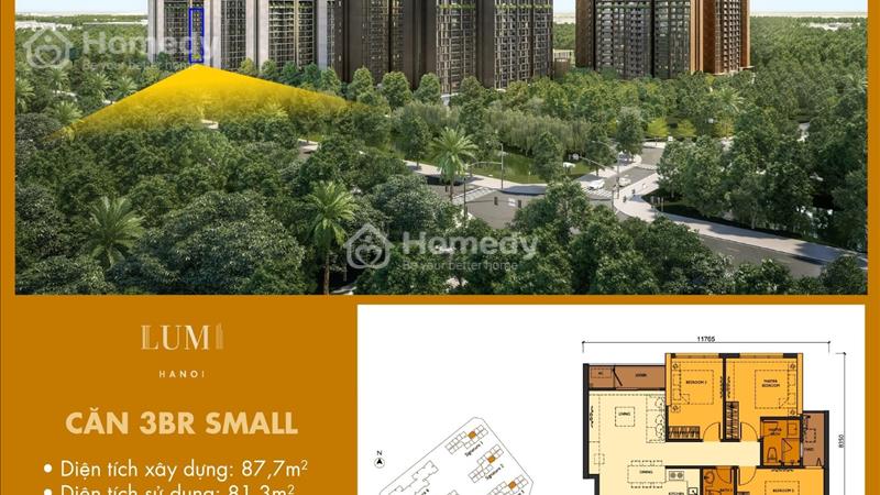 Bán căn hộ Nam Từ Liêm - Lumi Hà Nội giá chỉ từ 66tr/m2 - Hà Nội - Ảnh 9