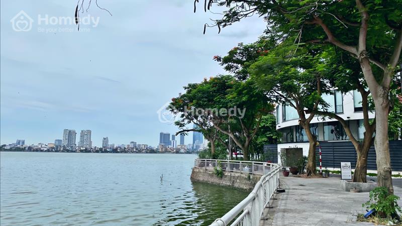 Bán đất Phố Quảng Khánh, Quận Tây Hồ, 15m mặt tiền Hồ Tây. DT 343m2. Giá 287 tỷ - Ảnh 2