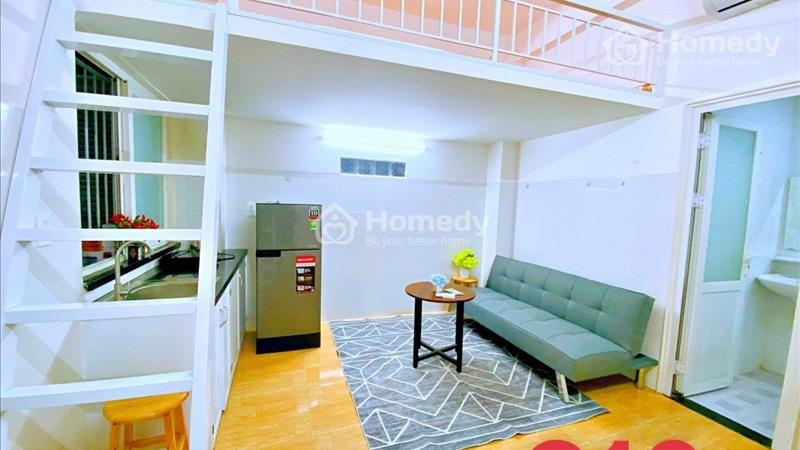 🍀Duplex Nội thất 30 - 35 m2, Bùi Đình Túy, gần Hàng Xanh, ĐH Hồng Bàng, Đg Bạch Đằng, Phan Văn Trị - Ảnh 1