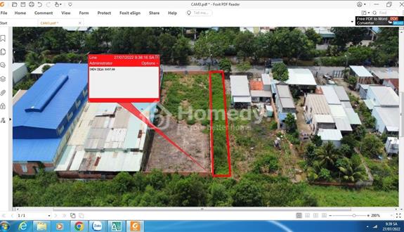 Đất ngộp 288.1m2 mặt tiền đường Lê Đình Chi, cách Trần Văn Giàu 1 cây số  - Ảnh 1