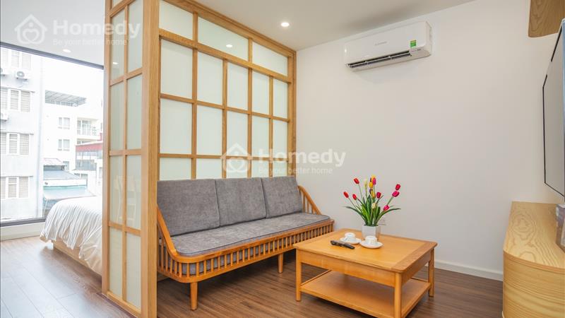 Căn hộ 1 phòng ngủ mới cho thuê phố Phan Kế Bính nội thất mới, gần Lotte cho khách Nhật - Ảnh 1