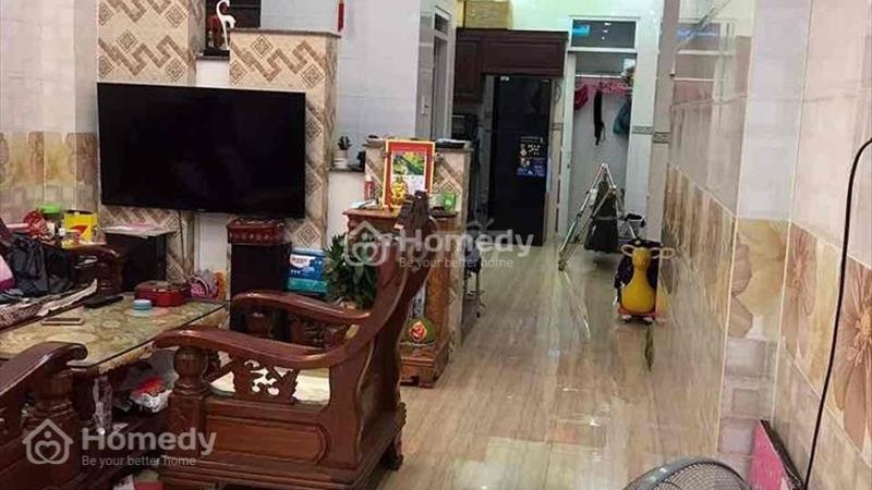 Bán nhà đường Tôn Đản-Q4, 62m2, 1 tỷ 120, sổ hồng riêng, gần chợ, trường đại học - Ảnh 1