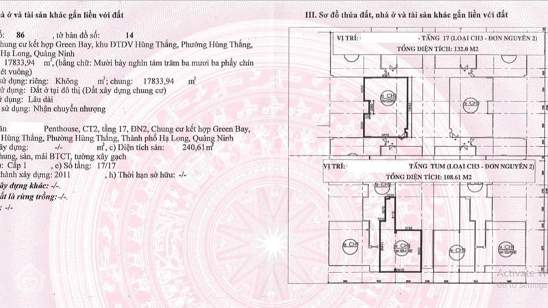 Chính chủ cần bán gấp giá rẻ - căn penthouse, view trực diện biển - Ảnh 1