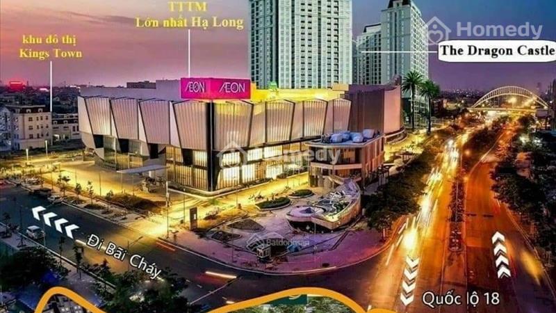Bán shop khối đế căn góc hoa hậu view vịnh & Aoen Mall của tòa The Dragon Castle Hạ Long - Ảnh 1
