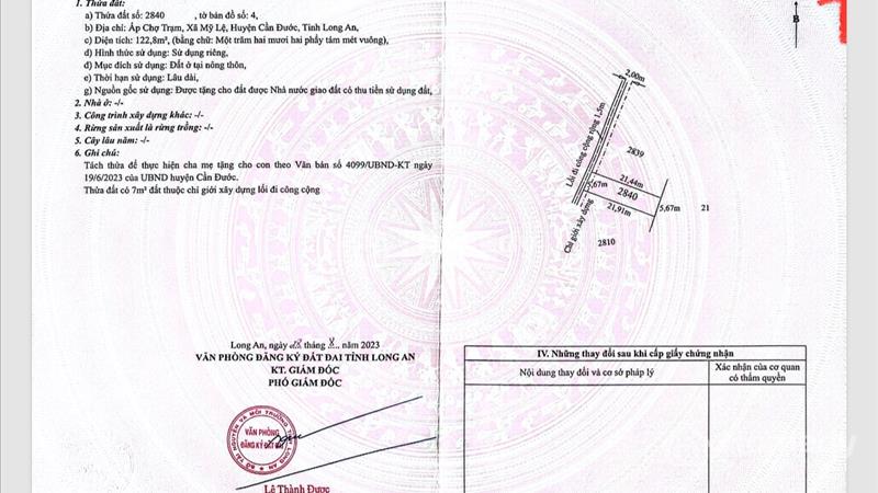 Đất thổ cư 100% phù hợp đầu tư hoặc ở lâu dài  - Ảnh 1