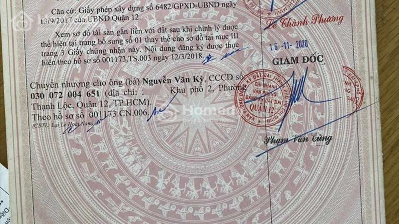 Bán Nhà Mặt Tiền Nguyễn Thị Đặng , P. Tân Thới Hiệp , Q.12 – 240m2 x 6 tầng = 20.4 tỷ - MS 063 - Ảnh 1