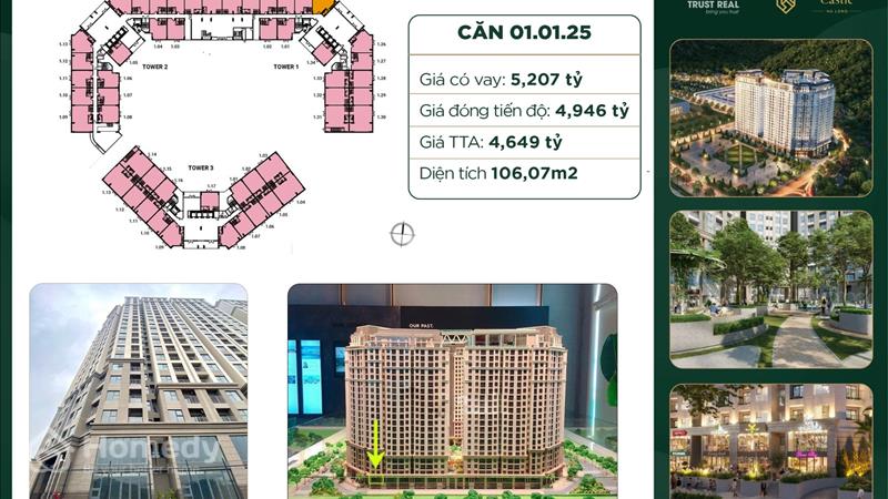 Bán shop khối đế căn góc hoa hậu view vịnh & Aoen Mall của tòa The Dragon Castle Hạ Long - Ảnh 7