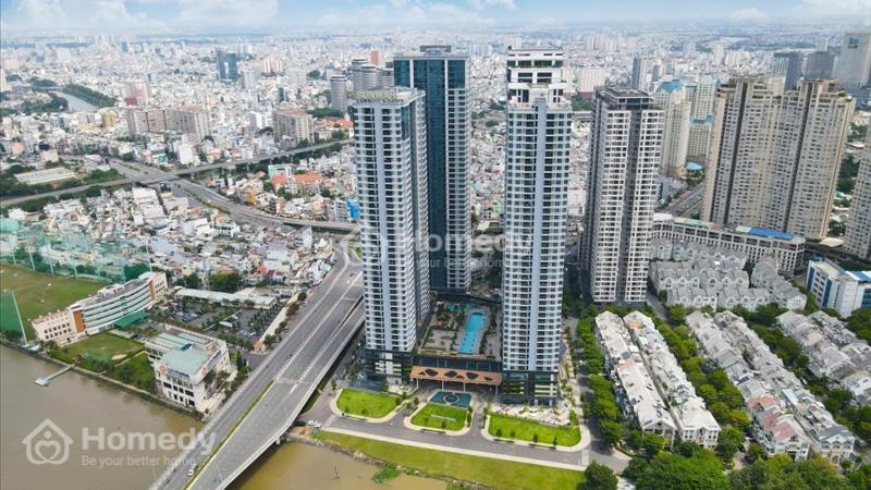  Căn hộ cao cấp Sunwah Pearl, tầng 8, 2PN - 112m2, View Sông Sài gòn - Ảnh 1