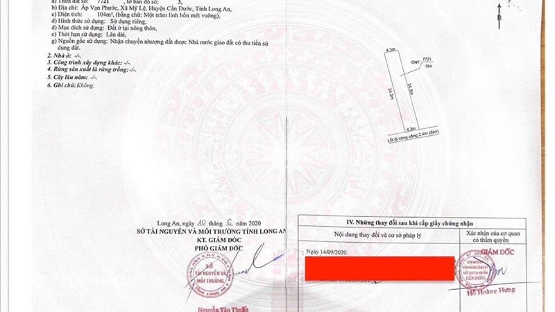 Đất ngộp cần bán gấp - thổ cư 100% - 2 mặt tiền  - Ảnh 1