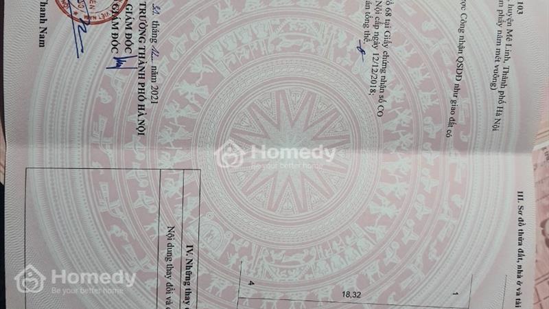 Bán đất ấp tre, tổ 10 thị trấn Quang Minh, Huyện Mê Linh - Hà Nội giá 2.76 Tỷ - Ảnh 2