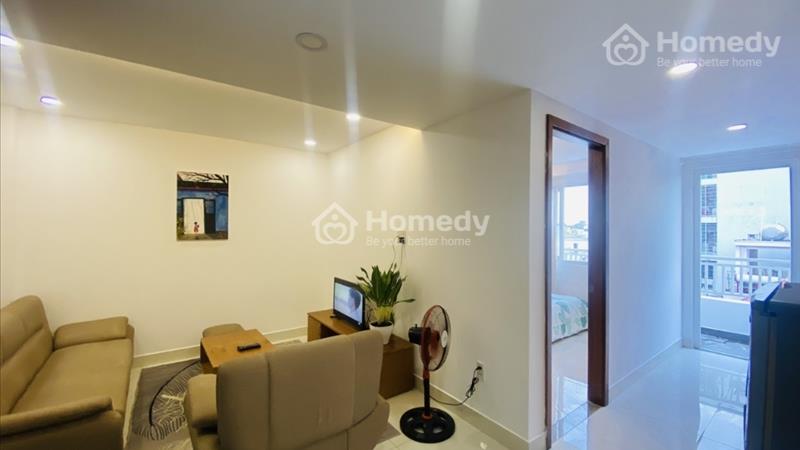 ☆☆☆☆☆ Giá Tốt - Căn hộ 1 Phòng ngủ Ban công rộng, gần Sân Bay, Full nội thất tại phường 2, Tân Bình - Ảnh 1