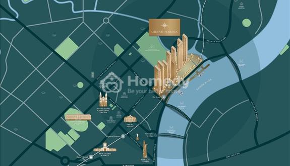 Căn hộ Grand Marina SG giá gốc CĐT cuối 2023 nhận nhà toà Lake (Hotline: 0939.514.572) - Ảnh 1