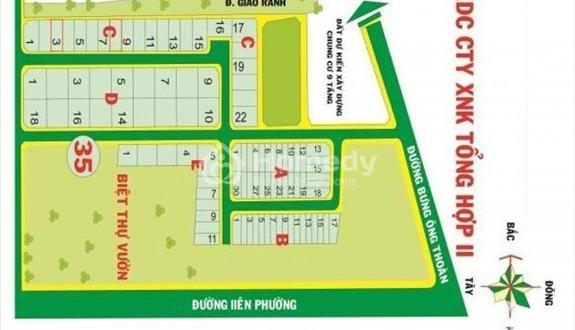 D/A Kho Cty Xuất Nhập Khẩu tại đường Bưng Ông Thoàn, P Phú Hữu, Q9 cần bán nền biệt thự giá tốt: - Ảnh 1