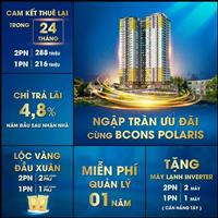 Bcons Polaris liền kế đường Phạm Văn Đồng giỏ hàng cđt , trả trước chỉ 10% , chiết khấu 11%