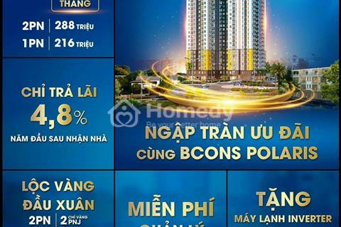 Bcons Polaris liền kế đường Phạm Văn Đồng giỏ hàng cđt , trả trước chỉ 10% , chiết khấu 11%