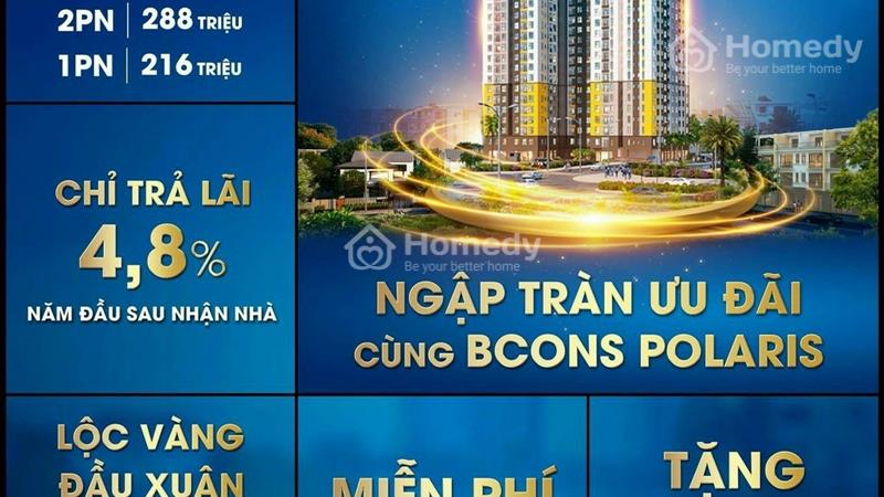 Bcons Polaris liền kế đường Phạm Văn Đồng giỏ hàng cđt , trả trước chỉ 10% , chiết khấu 11% - Ảnh 1