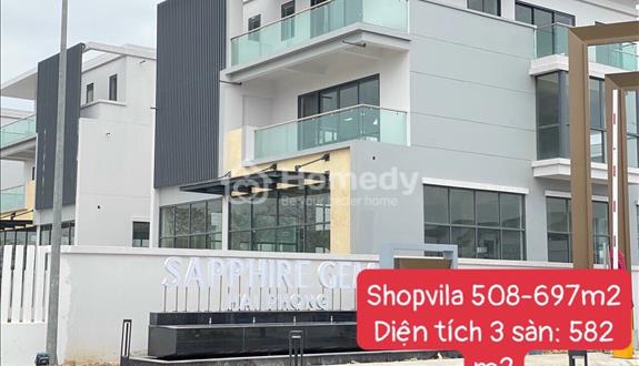 chính chủ Bán Nhà phố Sapphire Gem 110m2 - gần trung tâm HC mới Hải Phòng, Cửa ngõ vào Vinwonder  - Ảnh 1