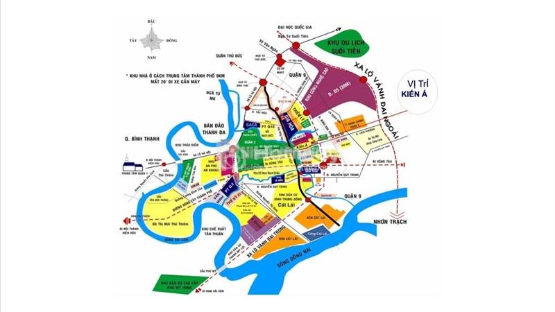 Cần bán gấp lô A KDC Kiến Á, Đường Liên Phường, P Phước Long B, 110m2 giá 73tr/m2 - Ảnh 1