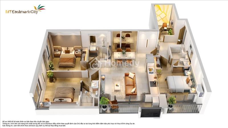 Cập nhật giỏ hàng chuyển nhượng MT Eastmark City chênh lệch từ 100-300 triệu - Ảnh 1