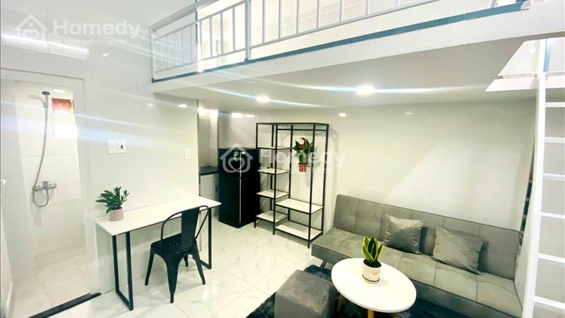 Cho thuê căn hộ dịch vụ 30m2 cao cấp, đầy đủ tiện nghi đường Phó Đức Chính quận Bình Thạnh - Ảnh 1
