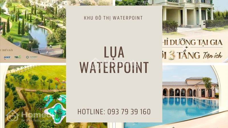 Biệt thự và dinh thự Park Village thiết kế châu Âu dự án Waterpoint giá dưới 20 tỷ  - Ảnh 1