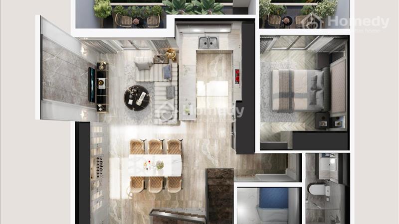Căn Hộ Duplex 160m2 Không Gian Sống Xanh Trong Lành  Đẳng Cấp - Ảnh 2