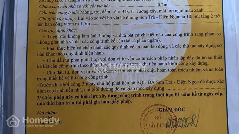 Bán nhà MT Võ Nguyên Giáp, Q.Ngũ Hành Sơn,  Đà Nẵng. Sát biển du lịch, gần các resort sang trọng - Ảnh 8