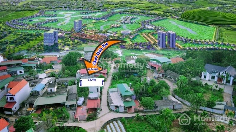 (Cực hiếm) Bán đất gần Vườn Vua 130m2 MT 8m NỞ HẬU 10M, xây nhà cực vượng, giá chỉ 730 Triệu - Ảnh 1