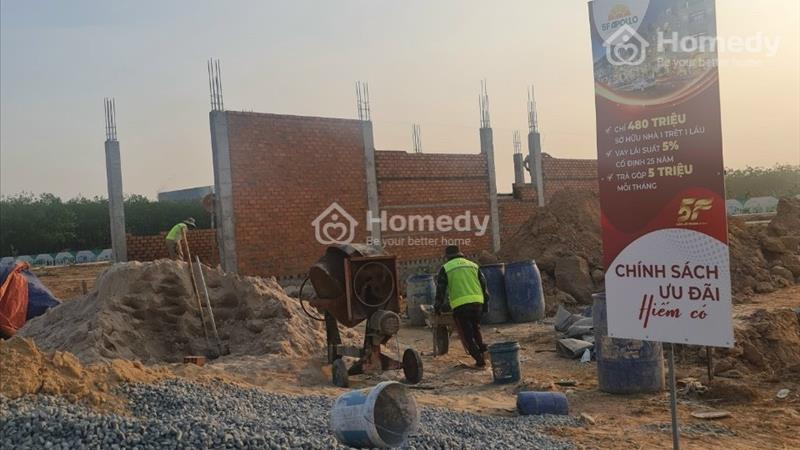 Đất nhà ở xã hội giá bèo chỉ 950tr/nền 75m2 thanh toán 50% ngay Bến Cát - Bình Dương. - Ảnh 2